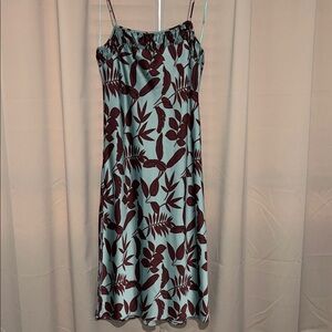 Anthropologie Floral Maxi Dress